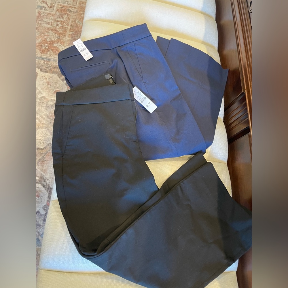 Bundle! 2 pairs of J Crew Hayden Crop Pants - Size 6 Petite NWT